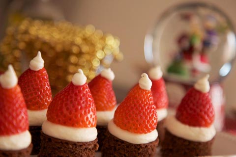 Chocolate Christmas Cakes