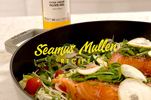 Roasted Salmon by Seamus Mullen