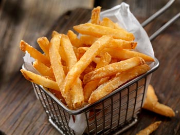 crunchiest fries